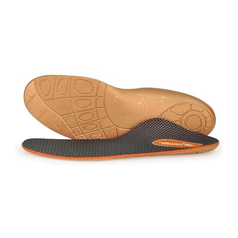 Aetrex Mens L800 Train Orthopedic Memory Foam Shoe Insoles- Plantar Fasciitis Relief Arch Support Inserts for Gym, Workout, and Exercise Multi Cover