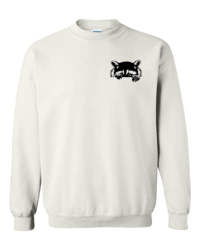 Pocket Raccoon Sweatshirt, Peeking Raccoon Sweatshirt, Raccoon Head, Funny Raccoon Gift, Animal Lover Sweatshirt, Animal Lover Sweatshirt