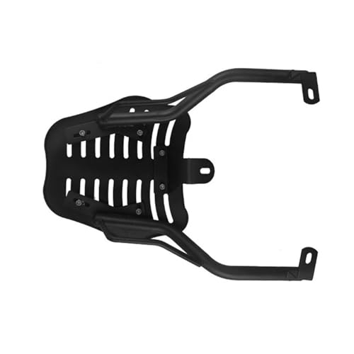 Porte-bagages arrière moto universel réglable support valise fer - 5