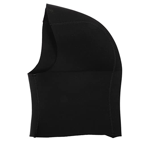 Mikikit Diving Hood Adults Snorkel Mask Hat Scuba Mask Diving Cap Adult Swim Cap for Cover Dive Men Snorkeling Surf Swim Mask Swimming Cap Diving Mask Scuba Cap Neoprene Black