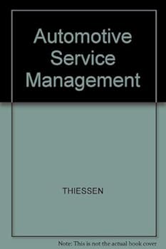 Hardcover Automotive Service Management Book