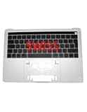 macbook pro 2016 13 inch touch bar processor Coque Supérieure Clavier Suisse (A1706) Argent Mac Book Pro Retina Touchbar 13 2016 - 2017 GRADE C