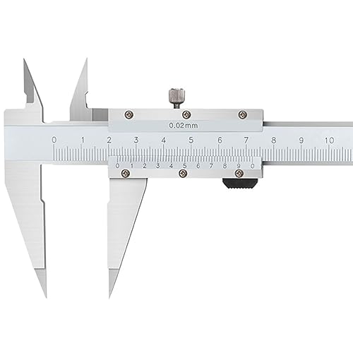 Calibrador Vernier de Punta 0-6 Inch/150 mm Acero Inoxidable miniatura 1
