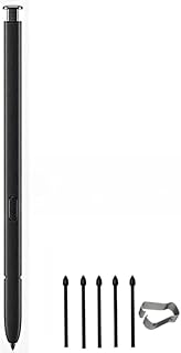 S22 Ultra Pen【4,096 Pressure Levels】 Replacement for Galaxy S22 Ultra 5G Stylus S Pen【Without Bluetooth】 Replacement + Tips/Nibs(Black)