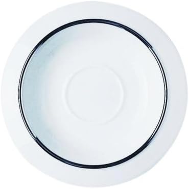 Alessi Filetto Saucer for Coffee Cup, Set of 6 (TAC3/88)