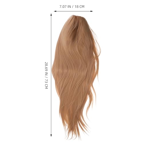 Perruque synthétique lace front pour camoufler et changer de coiffure