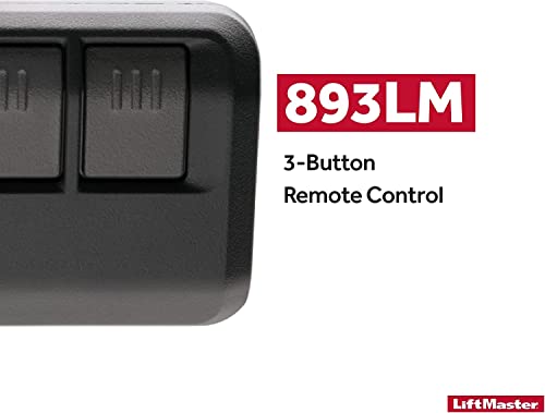 Liftmaster 893LM 3-Button Garage Door Opener Remote Control by LiftMaster