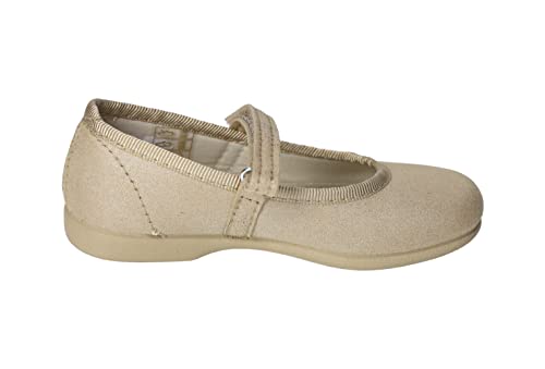 Merceditas avec velcro pour filles taille 24 légères couleur camel