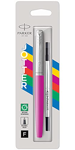 Parker Jotter Originals Rollerball Pen, Classic Magenta Finish, Fine Point, Black Ink