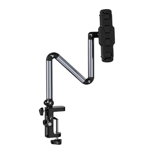 Bras en aluminium rotatif à 360° avec pince de fixation pour lit