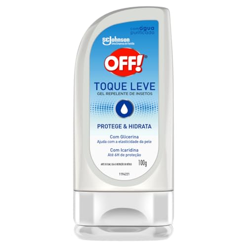 OFF! Repelente Toque Leve Gel com Glicerina e Icaridina 100g