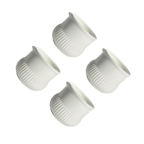 ABOOFAN 4 Piezas jarra de leche de cerámica jarra para cafe jarra de café lechera cerámica lechera de porcelana tazas de cerámica contenedor de jarabe jarra de crema de café