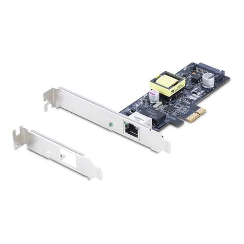 Image of StarTech.com 1-Port 2.5Gbps NBASE-T PoE Network Card, Intel I225-V, 802.3af /at PoE+ Multi-Gigabit NIC, PCI Express Server LAN Card, SATA Powered Desktop Ethernet Interface (PR12GIP-NETWORK-CARD)
