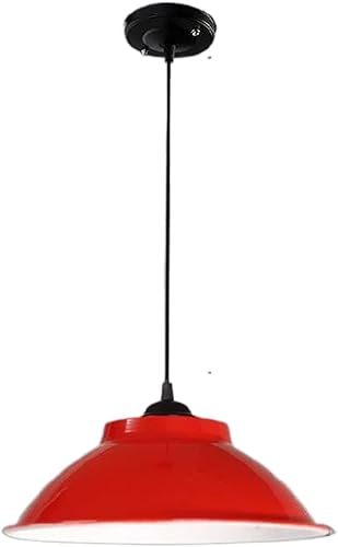 Miniatura 8 de QIVGXBO Lámpara colgante amarilla de estilo simple iluminación colgante en diseño colorido pantalla elegante accesorios industriales modernos para