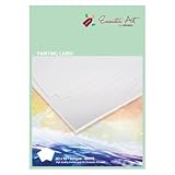 Encaustic Art The Original Malkarten A3 | 50 Blatt | Großes beschichtetes Papier für Wachskunst | Weiße Enkaustik Zeichenfläche für Maleisen & Stylus | Alternative zur Leinwand | 300gsm
