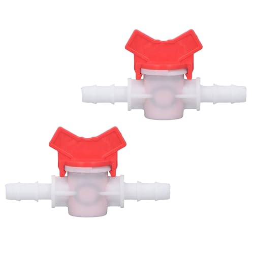 testyu 2 Pièces Régulateur Pompe à Eau, 10 mm Connecteur Rapide Régulateur de Débits Pompe à Eau Vannes d'Arrêt Droites Valve Interrupteur Débit D'eau...