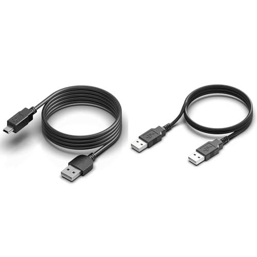 Image of Lapster 5 pin mini usb cable, usb b cable,camera cable usb2.0 for External HDDS /Card Readers /Camera