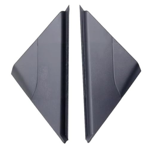 Left and Right Side Pair Front Fender Pillar Trim Mirror Corner Molding Cover Cap Compatible with Hyundai Elantra 2017-2020 Replace for 86180-F2000 86190-F2000