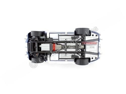 Modelo Shelby Cobra 427 S/C 1965 1:18 Azul miniatura 4