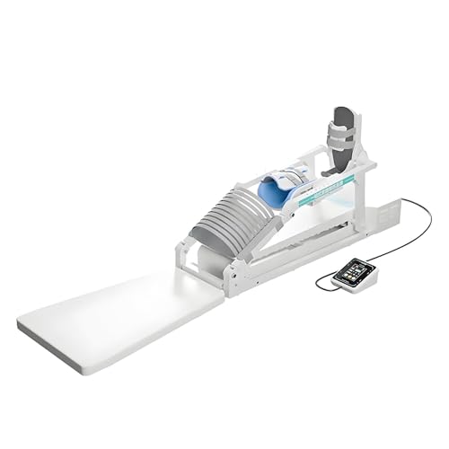 GIZMIT Entrenador Inteligente de rehabilitación de Rodilla,máquina CPM para Rodilla postoperatoria,máquinaCPM para flexión y extensión Tras fracturas de Rodilla y extremidades,Alivio de la rigidez