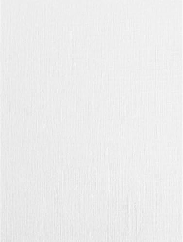 20Sheets White Linen Textured Cardstock Paper 8.5x11 80Lb 230GSM Card Stock Paper for Cricut Card Making