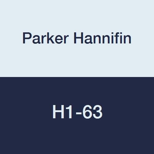 Parker Hannifin H1-63 Series 60 Steel Multi-Purpose Hydraulic Quick Nipple with Female Pipe Thread, ISO 7241 Series B Interchange, 1/8" Body Size, 1/8"-27 NPTF Thread, 1.26" Length