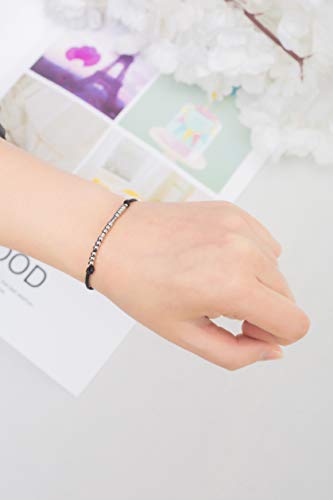 morniface Morse Code Bracelets for Women, Inspirational Gifts Jewelry Girls Birthday Graduation Gifts for Her Best Friends4