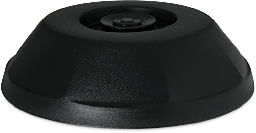 Best Deal Dinex DX440003 Heritage Collection Insulated Plate Dome Cover, 2.88" Height, 10" Width, 10" Length, Urethane Foam, Onyx (Pack of 12)
