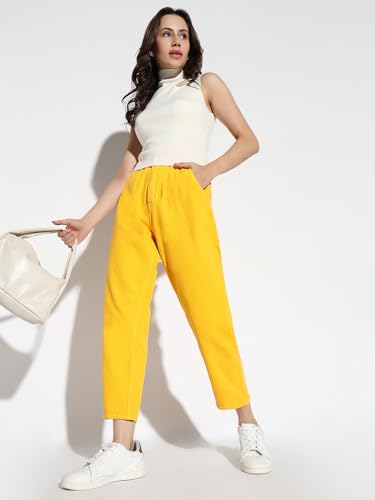 Image of SHOWOFFFF Women Mom Fit Jeans | Denim Jeans for Womens | Mid-Rise Regular Length Jeans for Women's