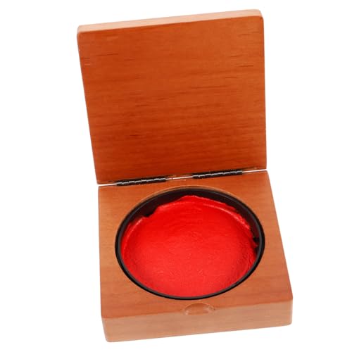 Caja de sello de madera de 3 piezas SHINEOFI para tinta de caligrafía 8