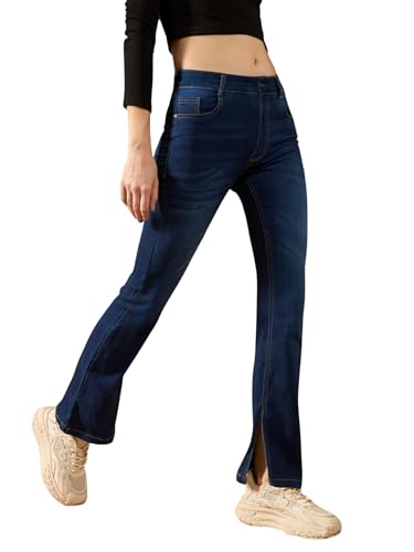Image of Dolce Crudo High Rise Bootcut Jeans for Women