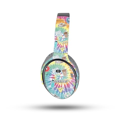 Image of MightySkins Glossy Glitter Skin Compatible with Bose QuietComfort 35 II Headphones - VSCO3 | Protective, Durable High-Gloss Glitter Finish | Easy to Apply, Remove, and Change Styles