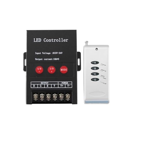 Controlador LED de 30 A 360 W RGB con mando 2