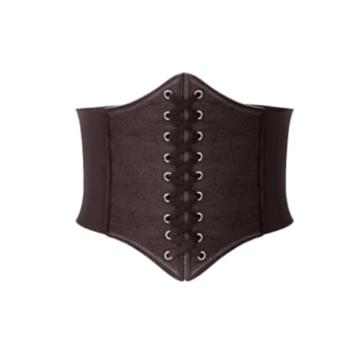 Corset Belt Underbust Corset Women Belts Elastic Wide Bright Leather Golden Corsets For Waist Trainer