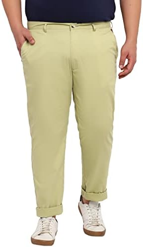 Urbano Plus Men's Regular Fit Mid Rise Trouser