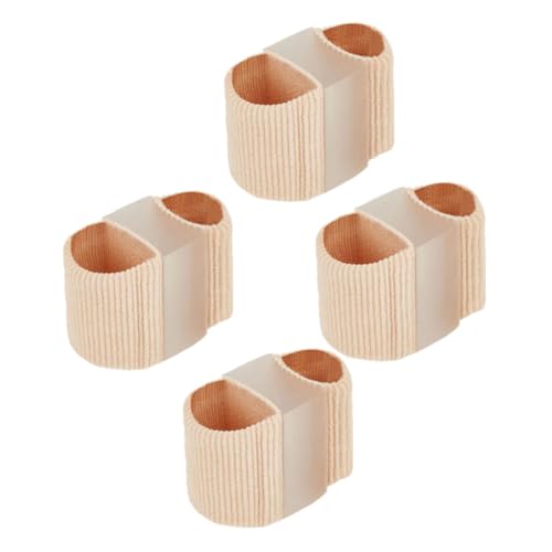 BCOATH E Accessory 4pcs Big Toe Separator Bunion Toe Separators Toe Separating Covers for Foot Health Comfortable and Reusable