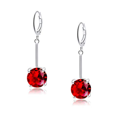 Ispirazione per il design: forma rotonda dal design classico Ruby, semplice ma alla moda, che esalta il tuo temperamento nobile. Le pietre preziose ad alta luminosità catturano tutta la luce e le scintille circostanti per renderti affascinante in questa stagione, super delicato e scintillante.