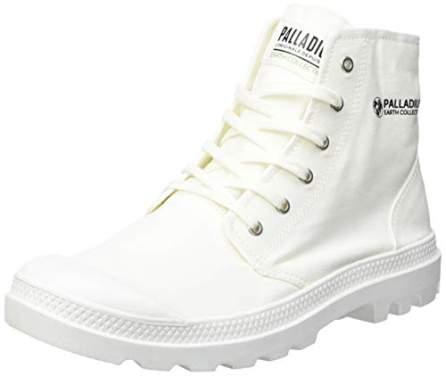 Palladium Pampa Hi Organic II, Scarpe da Ginnastica Uomo, Star White, 42 EU