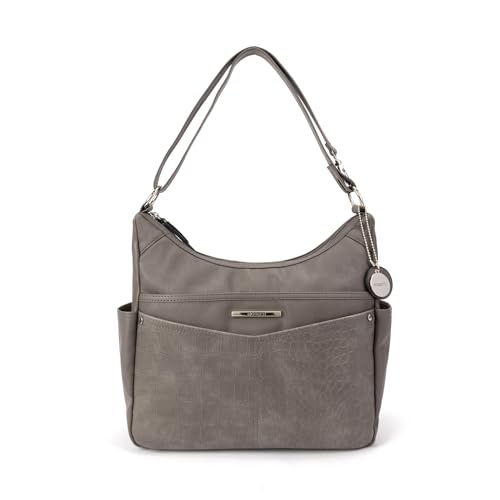 Rosetti Women's Dylan Shoulder Bag, Smoke Crocodile, One Size