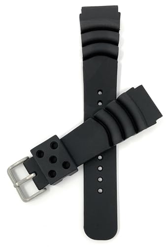 Bandini 20mm Rubber Watch Strap for Citizen Promaster Dive Watch Band, Replacement for Diver Band...
