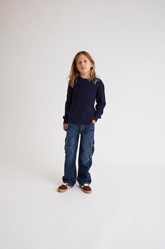 Image of The Children's Place Boys Long Sleeve Crew Neck Pullover Sweater