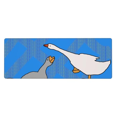 Tapis de clavier antidérapant Gray Goose grand format 80x30 cm bords cousus