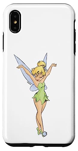 Coque iPhone XS Max fée Clochette Disney étui phosphorescent Peter Pan