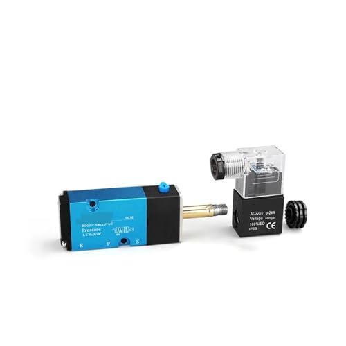 Électrovanne 4M410-15 DC24V pneumatique à commutation rapide - 4