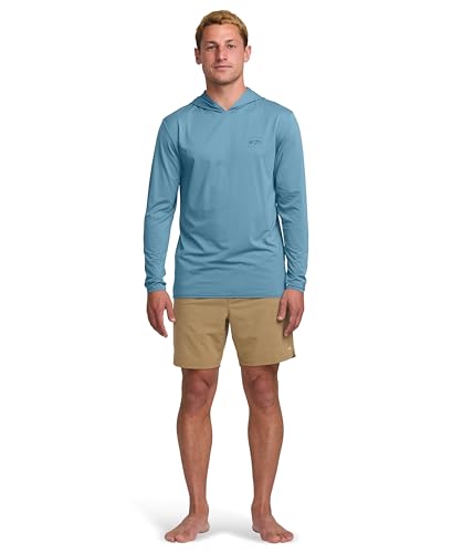 Billabong Men's Arch Mesh Long Sleeve Hooded Rashguard 50+ Uv Protection2