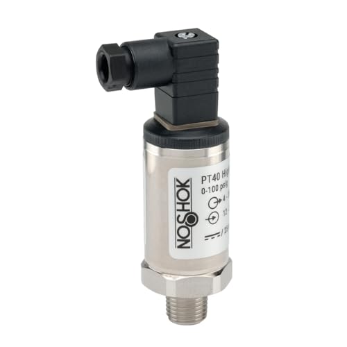 High Accuracy Fixed Range Pressure Transmitter, 0 to 5000 psi Gauge, ±0.125% of Span, Non-linearity BFSL, 0 Vdc to 5 Vdc, 3-Wire, 7/16-20 Male SAE J514 FIG 34B (Non-Adjustable), DIN Form C