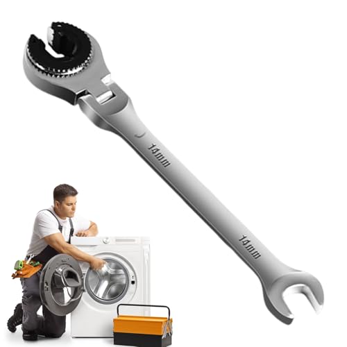 Llave de trinquete de tubo, llave de tubo de trinquete giratoria, tuerca acampanada, llave de doble extremo, herramienta de mano de trinquete de bayoneta de ciruela, herramienta de mano para