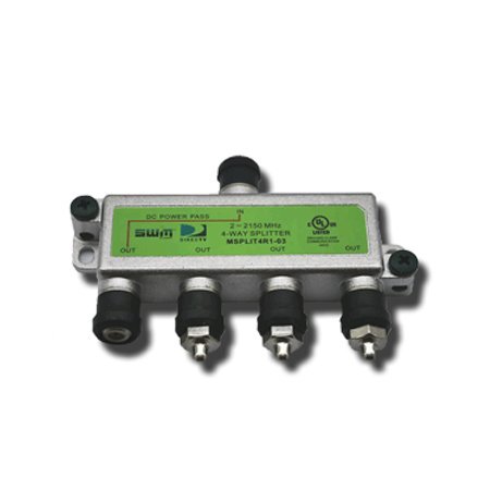 SWM 4-way (2-2150Mhz) Power Pass Splitter