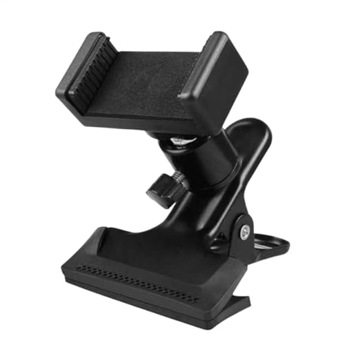 Supporto per telefono per chitarra antiscivolo clip regolabile per clip per la testa della accessori per morsetto per cellulare per musicisti e chitarre