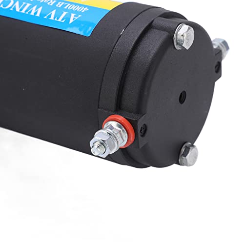Winche eléctrico de acero inoxidable 4000LB 12V con control remoto miniatura 6